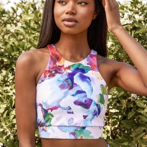 Lulus • High Neck Sports Crop Top